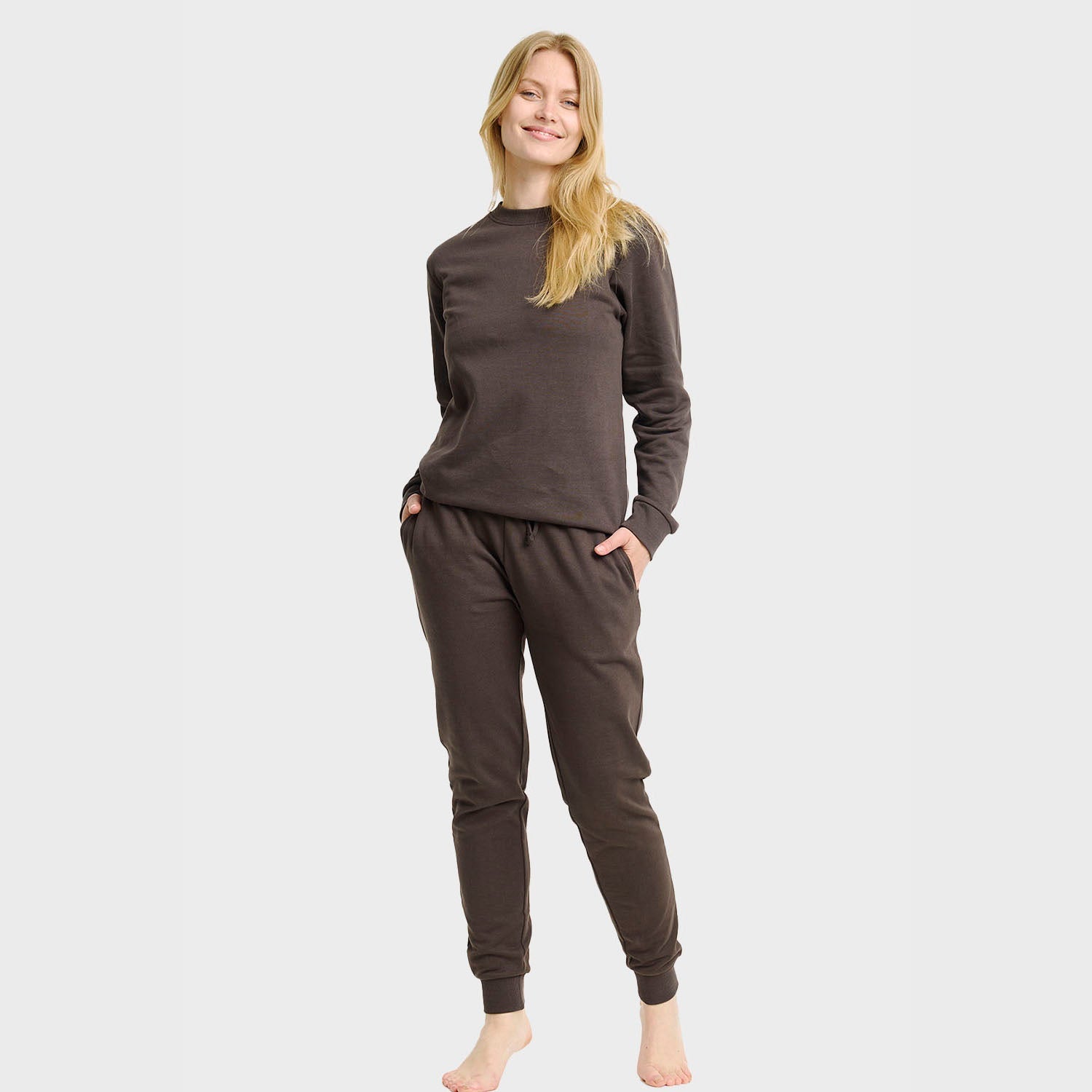 Brown Sweat Set – Women